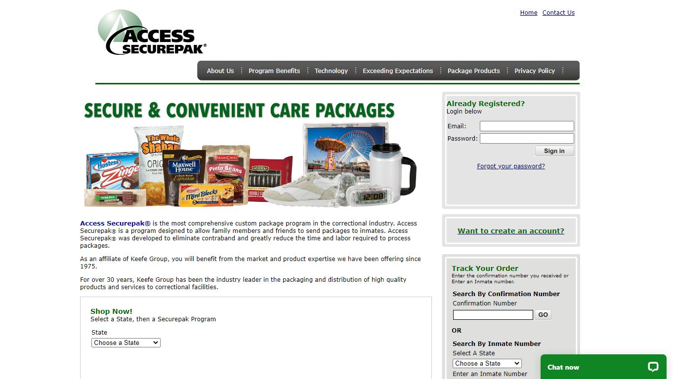 Access Securepak - Beaver County Package Program - PA - FAQ's